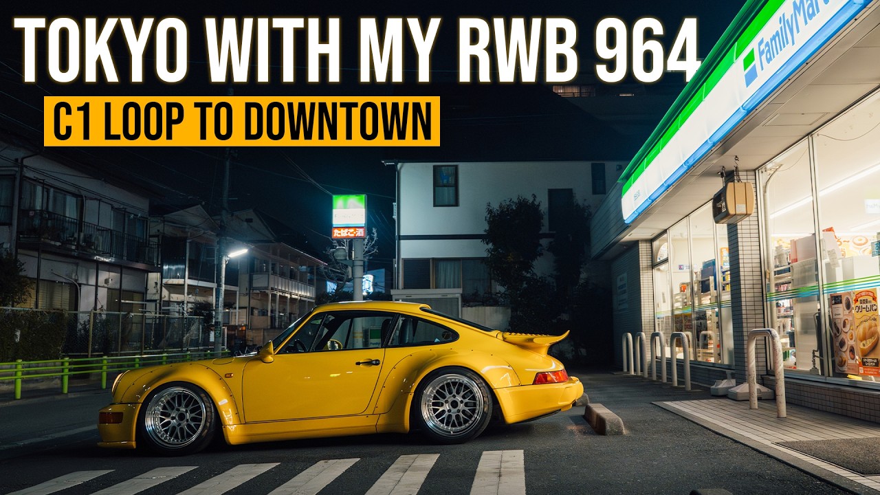 I Brought My RWB 964 to the Heart of Tokyo