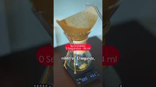 Café en la CHEMEX #cafe #coffee #chemex #pourover #brewing #barismo #barista #homebarista #café