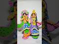 radha krishna idol making with Super clay🌼💕#viral#creativeclayideas#diy#claycrafts#youtubeshorts 🌼💕🌼