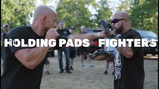 Holding Pads For Fighters Like A Pro