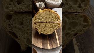 Sourdough bread with saffron 💛 detailed recipe 📝👇🏻