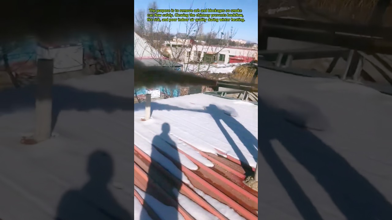 Cleaning a Chimney the Hard Way — No Tools, No Fear 