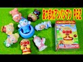 あつまれアンパンマン 指人形 食玩 P62 バニラ姫初登場！コキンUFO はみがきマン ちびぞうくん Anpanman small toy