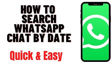HOW TO SEARCH WHATSAPP CHAT BY DATE 2024