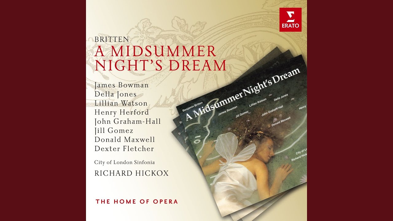 A Midsummer Night's Dream, Op. 64, Act 1: "What Thou Seest When Thou Dost Wake" (Oberon)