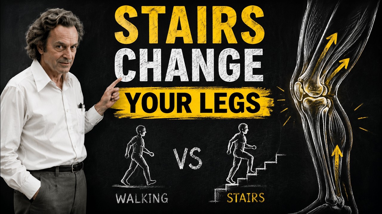 Why Stair Climbing Is More Effective Than Walking for Leg and Knee Health After 60