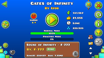 [Geometry Dash] Gates of Infinity (Harder ☆6) by Lyod