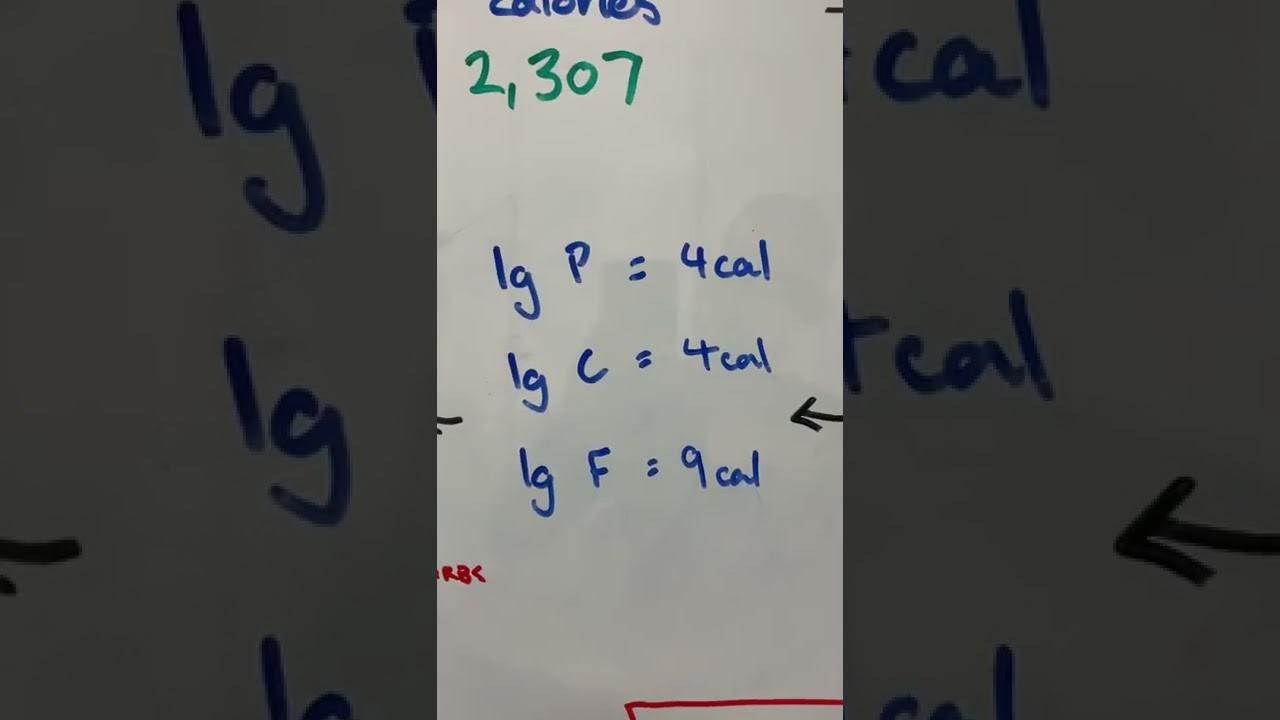 How to calculate YOUR MACROS if you want to BULK