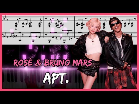 APT. Jazz Piano Ver. (with MR) - Bruno Mars, ROSÉ