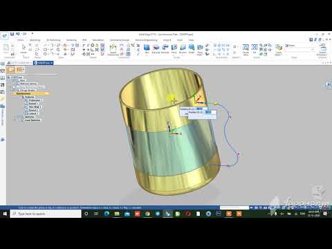 HOW TO USE SWEEP COMMAND IN SOLID EDGE