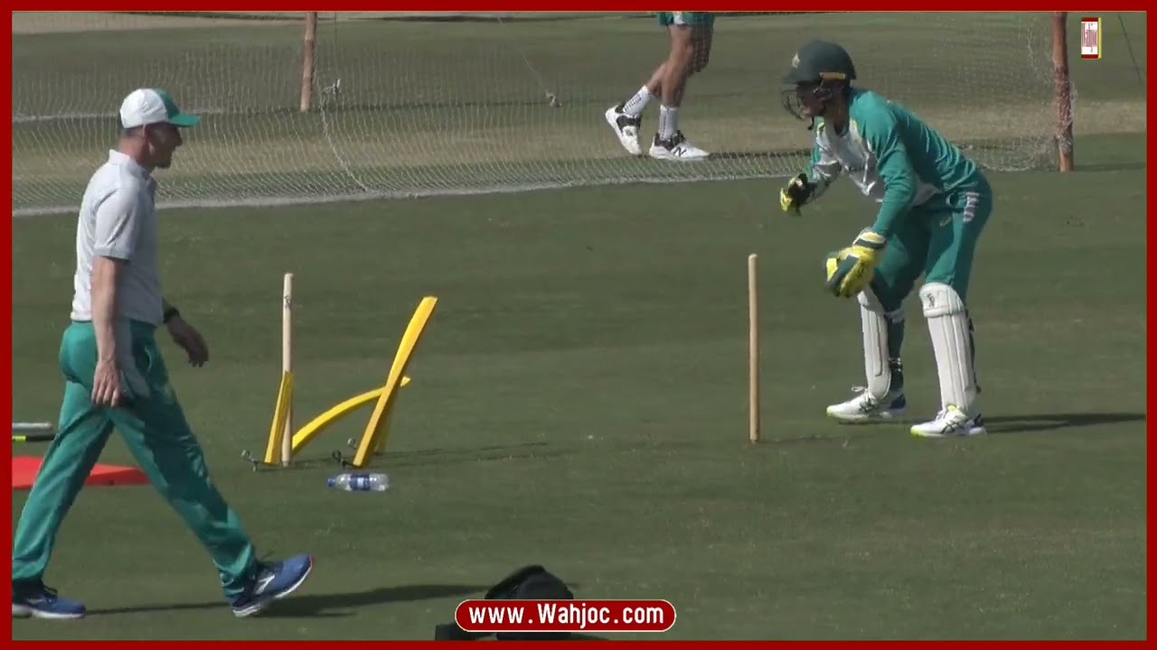 Alex Carry Wicket keeping Practice | Australian Team Practice Session | Wahjoc Sports