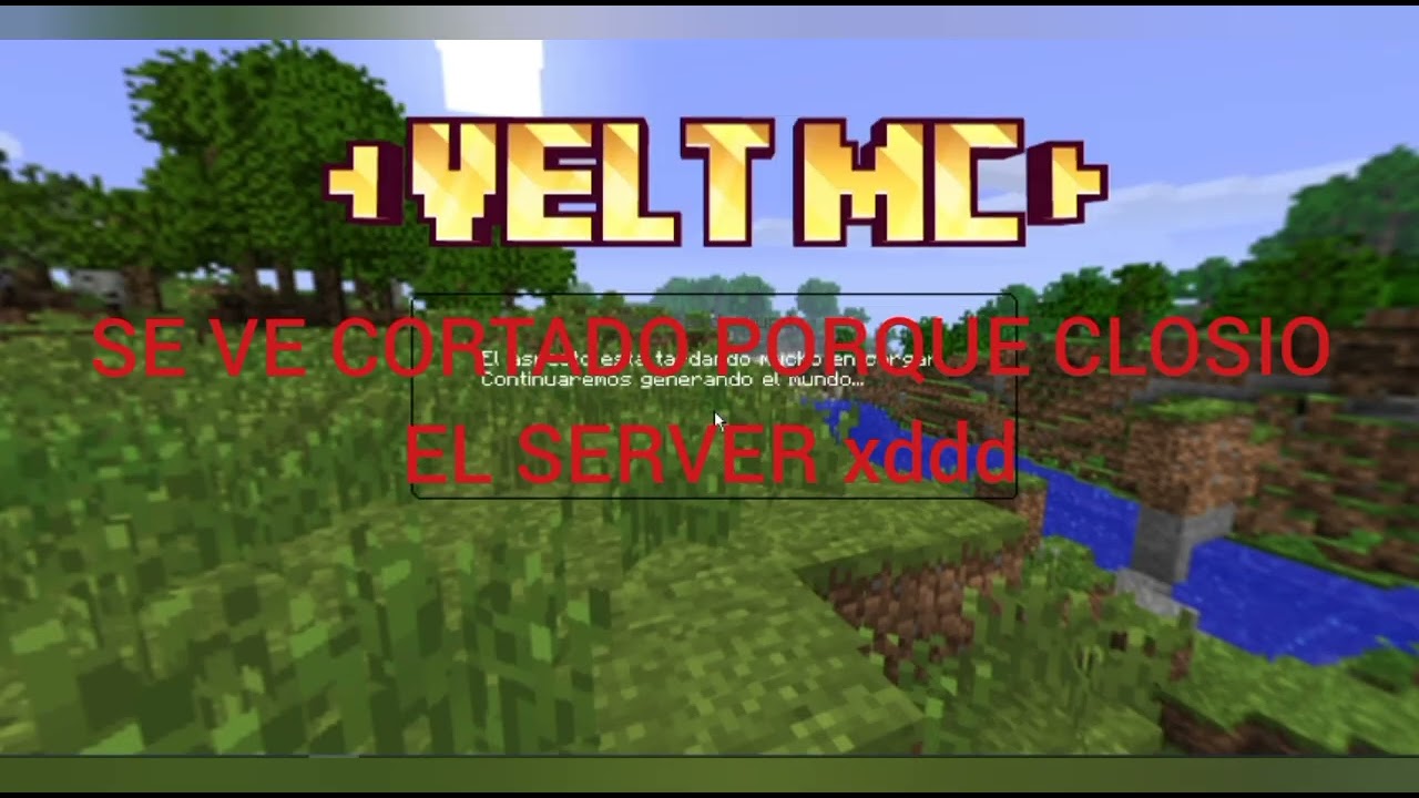 Jugando VeltMC y sale mal y quedo raid