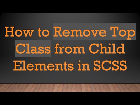 How to Remove
