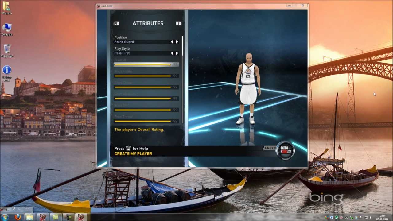 nba 2k12 pc overall 99