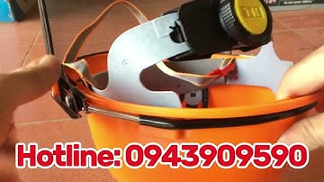 Mũ Bảo Hộ Cắt Cỏ Bảo Vệ An Toàn Cho Người Lao Động | Mũ Cắt Cỏ