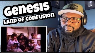 Video thumbnail of "Genesis - Land Of Confusion | REACTION"