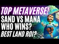 Top Metaverse Altcoins | Decentraland vs Sandbox