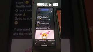 Google Vs Siri Voice Command | Android Vs IOS screenshot 3
