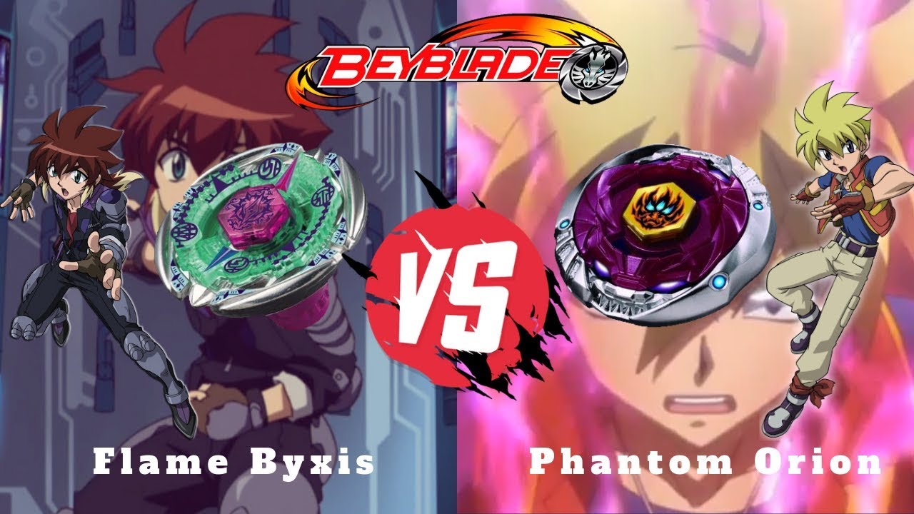 Phantom Orion vs Flame Byxis - Beyblade Metal Battle - 3 POINTS MATCH  ベイブレード