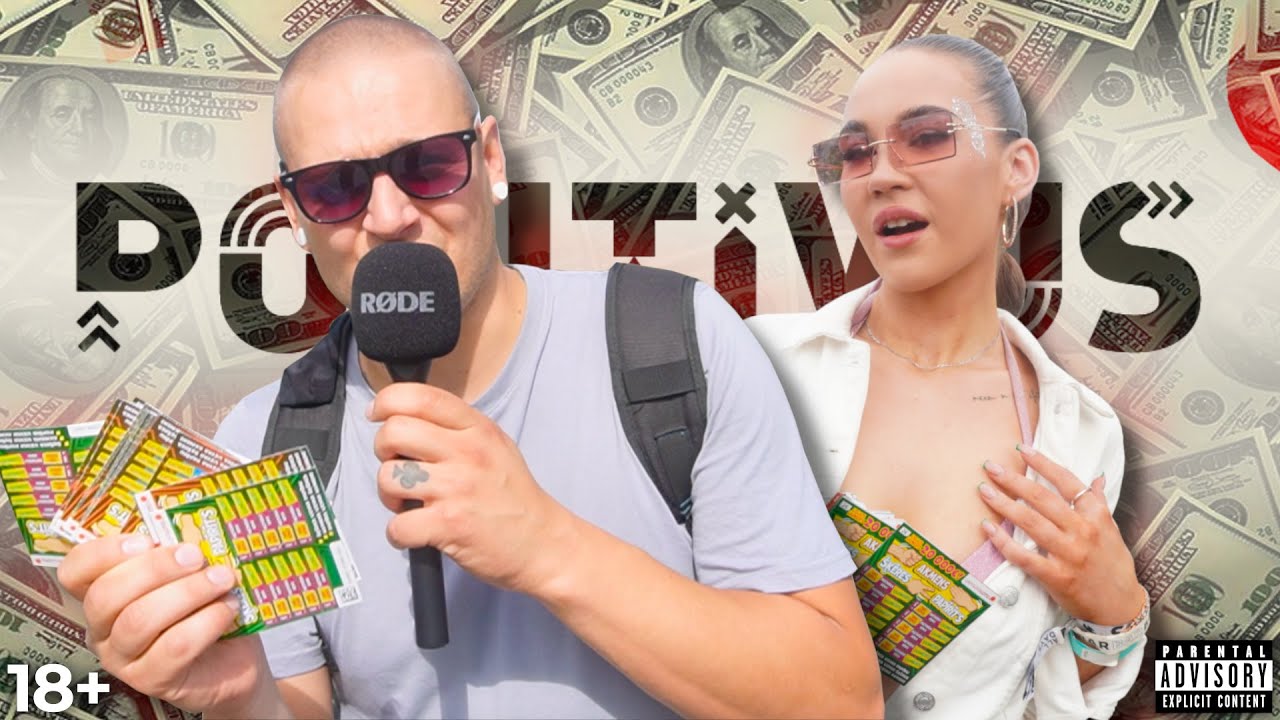 VIŅA LAIMĒJA 2,000€ !? 🔥 | Dāvinam Positivus apmeklētājiem loterijas biļetes