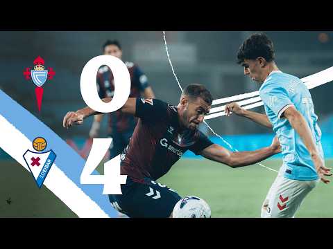 Celta Fortuna Vs Eibar ( 0 - 4 ) | Resumen y highlights