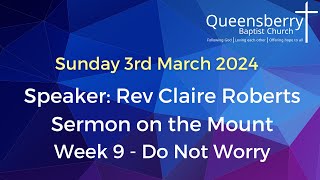QBC Sunday Message 3rd March 2024 by Queensberry Baptist Church 28 views 1 month ago 18 minutes