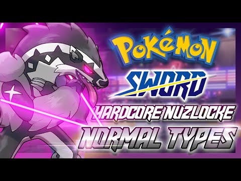 Pokemon Sword But I Can Only Use Normal Types!? (Hardcore Nuzlocke)