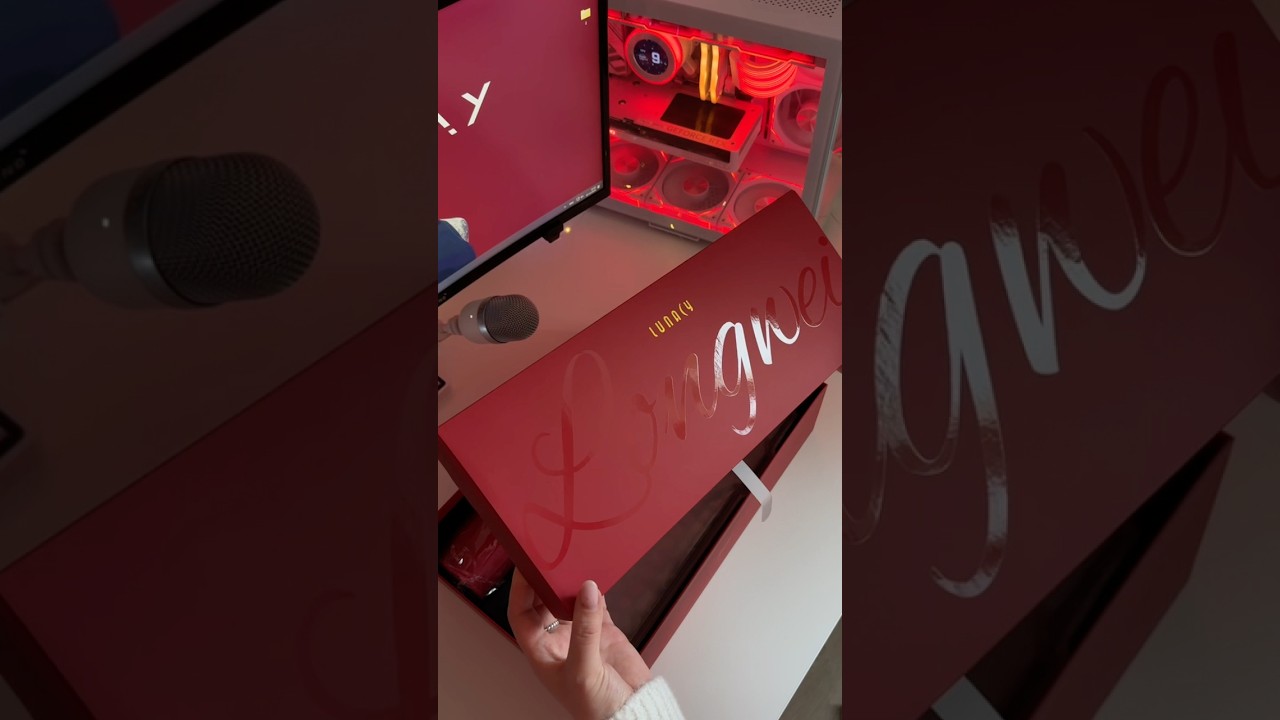 Распаковка лимитированной клавиатуры Lunacy Longwei