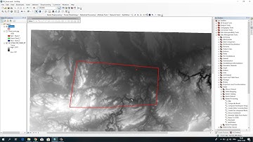 ArcGis tutorial: How to use Clip Raster Tool in ArcGis10