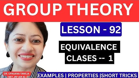 Equivalence Classes in Group Theory | Part 1 – Basics & Examples 
