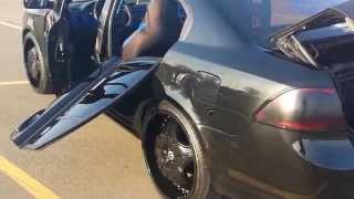 KIA OPTIMA ON 22" RIMS UPDATE (WALMART STUNTIN)