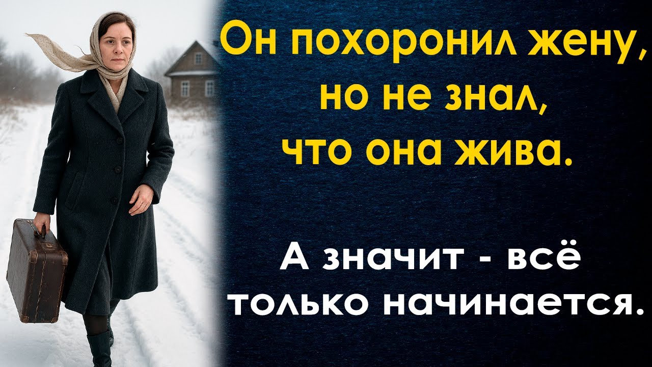 Он избавился от жены, но не знал, что она жива. А значит — всё только начинается.