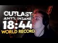 Outlast Insane Any% Speedrun In 18:44