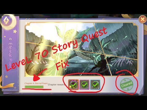 Level 70 Story Quest Fix - Guardians of Cloudia