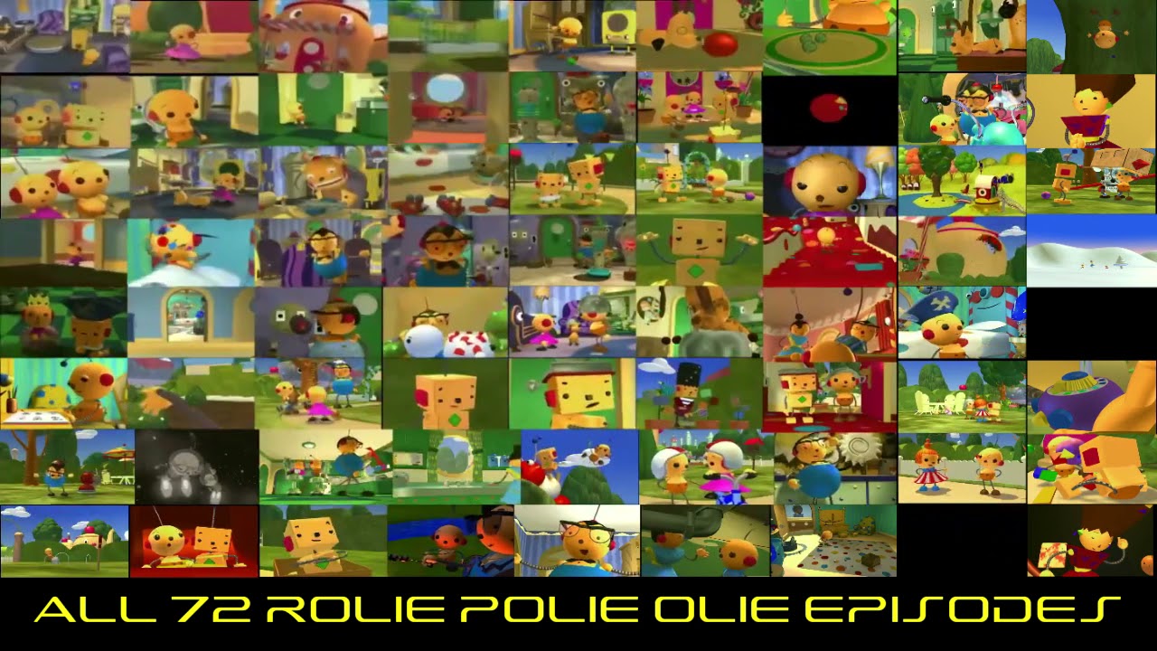 all-72-episodes-of-rolie-polie-olie-playing-at-once-youtube