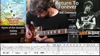 Return to Forever Hymn of the Seventh Galaxy Guitar Solo (With TAB)