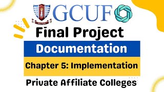 Celebrity FYP Report Chapter 5 'System Implementation' for Regular and Private Affiliated Colleges (GCUF) Profile