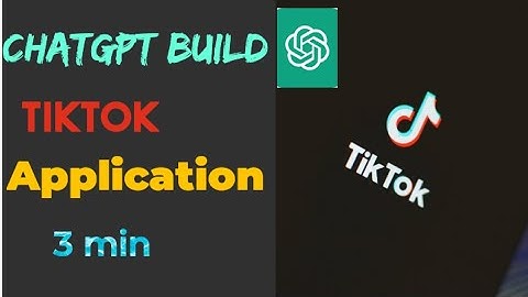 ChatGPT Build Tiktok App in 3 Minutes | YouTube Automation #openai #chatgpt