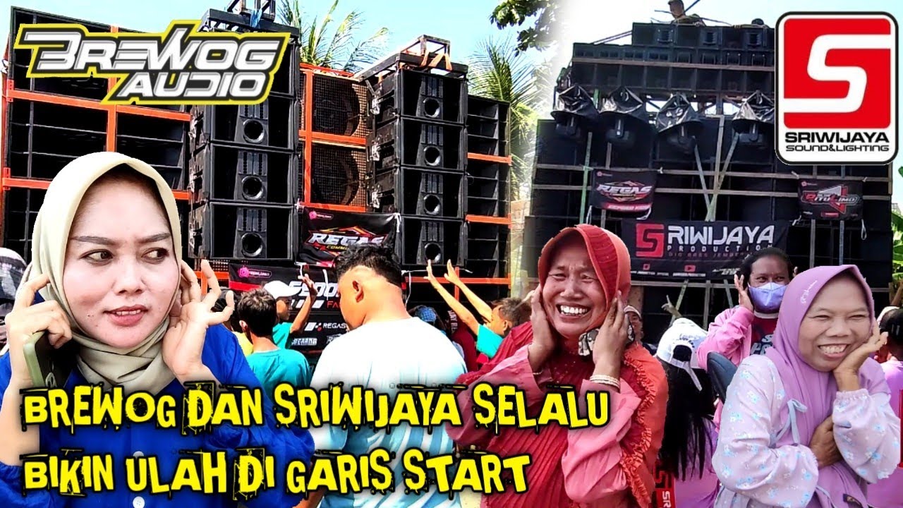 BREWOG DAN SRIWIJAYA MEMANG BENER BENER DI LUAR KENDALI.  MODE LOSS DI GARIS START KARNAVAL.