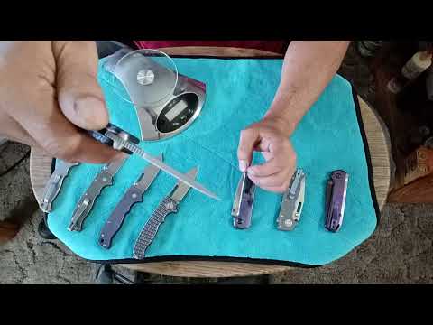 Stiletto's Different Brands Titanium Modifications Comparisons for AD20.5 Big & Small Pivot Folders