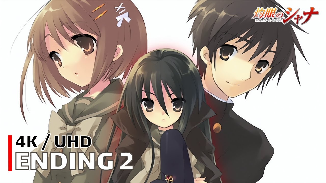アニメ shaky ART's 2nd Shakugan no Shana - Ending 2 (Aka no Seijaku) | 4K UHD Creditless
