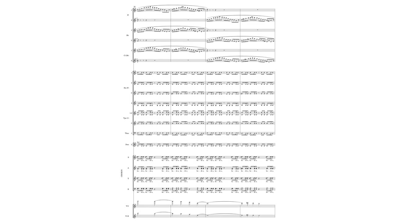 James MacMillan - Christmas Oratorio (Score Video Excerpt)