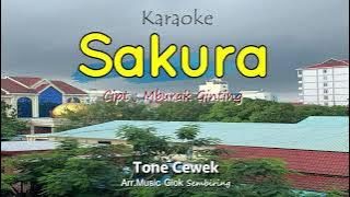 SAKURA Tone cewek karaoke lagu karo