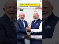 Real Leader Aura When Lula Meets Modi🌎