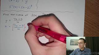 Inverse Functions - Part 6