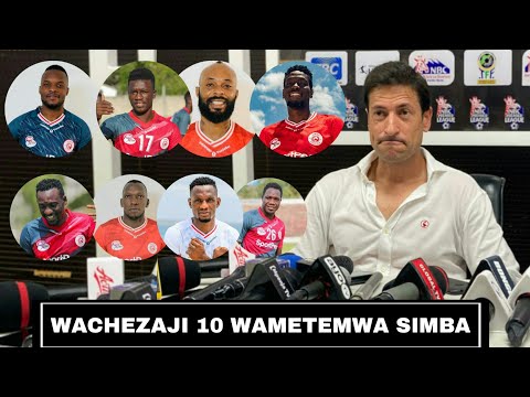 Simba Yatangaza Orodha Ya Wachezaji 10 Wanaotemwa Kwenye Kikosi Dirisha Dogo La Usajili