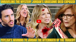 'BIG Shock Unraveling the Mystery: Jordan's Gruesome Deed Exposed Phylish's Warning!'