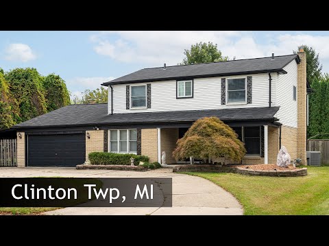 17324 Merryweather St, Clinton Twp, MI home video tour