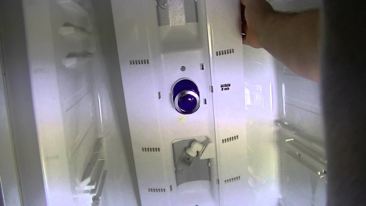 Samsung Fridge Repair Kit Part 1 Removing Top Cover On RS21 And SRS Models YouTube