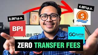 Smooth money transfers & easier saving system w/ BPI, Seabank & GoTyme link